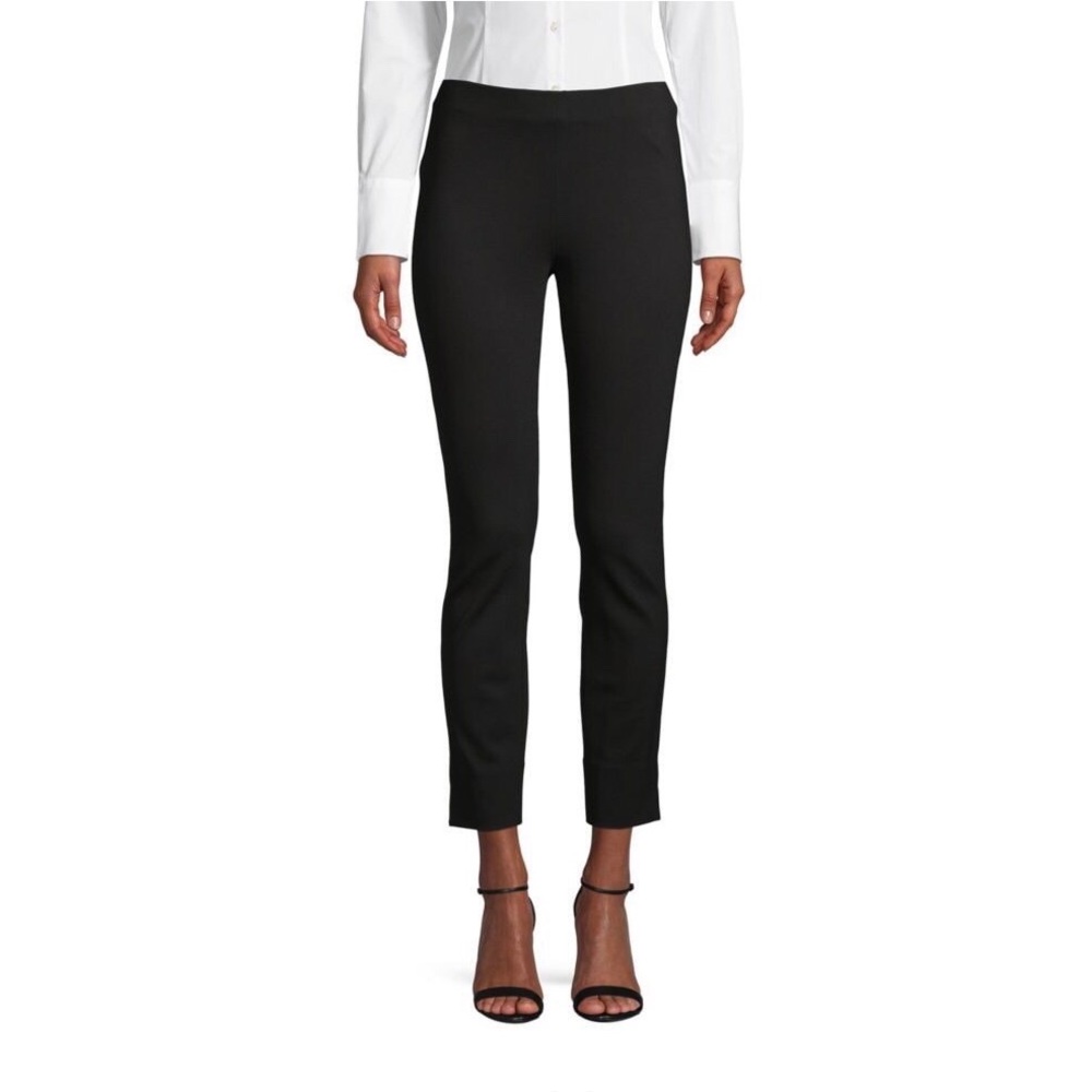 Vince | Slim Fit Cropped Black Pants | L